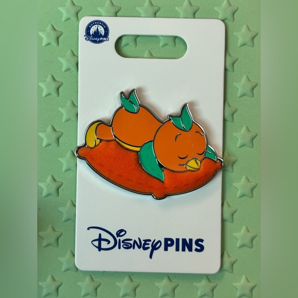 Disney Parks 2026 Plush Pillow Orange Bird Series Pin